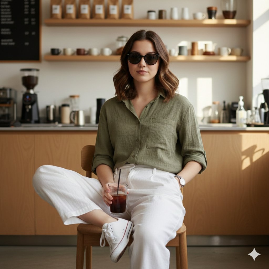 Calm Confidence, Iced Coffee, and a Life Not in a Rush