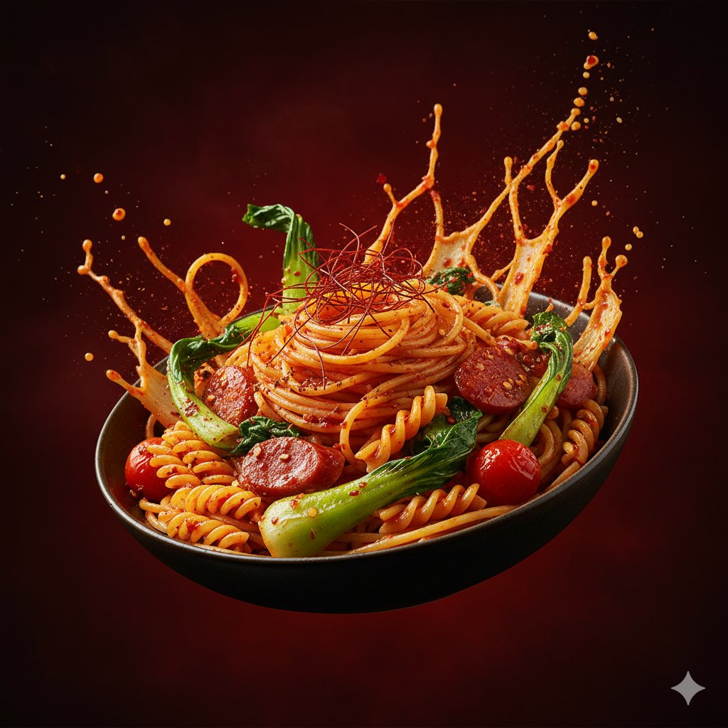 Dynamic Food Photography Series