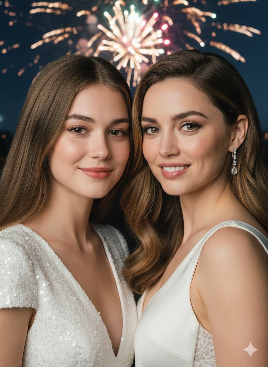 New Year Celebration with Ana de Armas