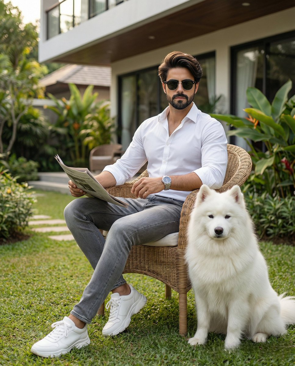 Modern Luxury Lifestyle Portrait