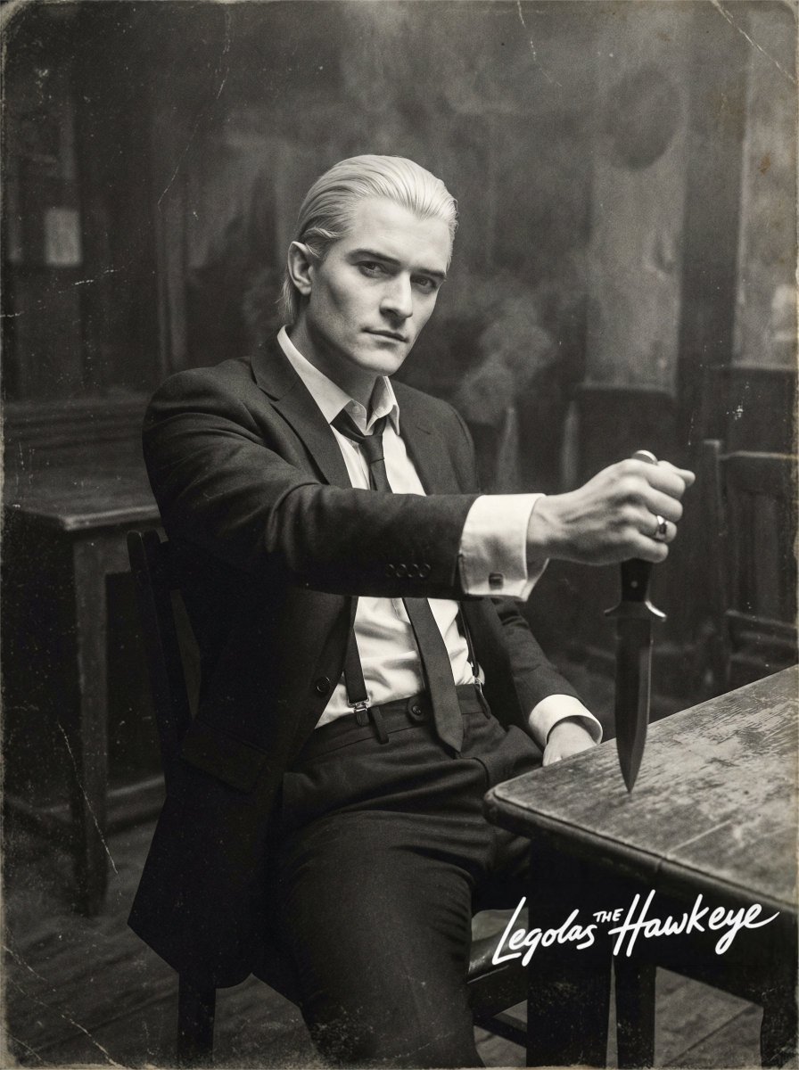 The Lord of the Rings Trio in 1930s United States as Mobsters