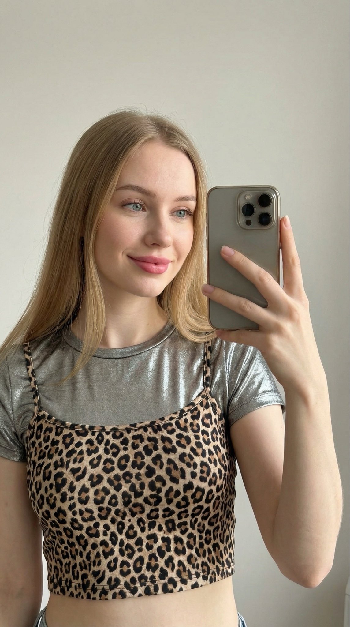 Close-Up Selfie of a Young Beautiful Woman with Nano Banana