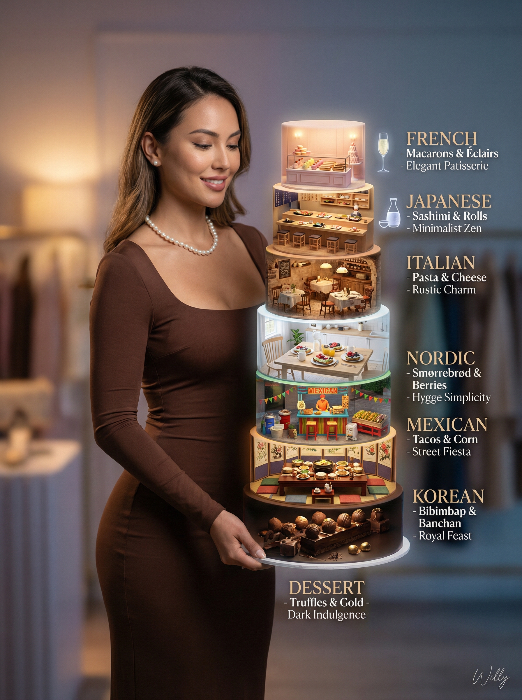 Gemini Nano Banana pro - Appetizing Food Editorial Landing Page Hero
