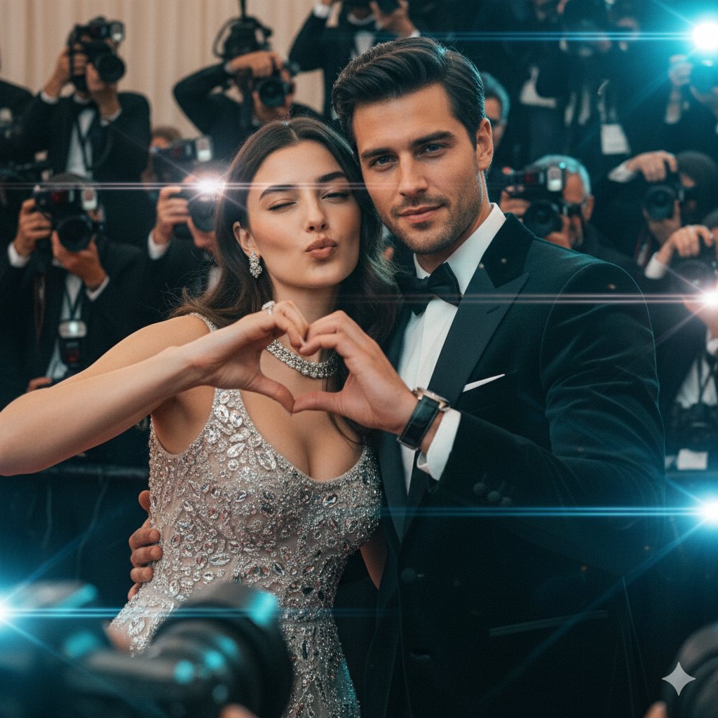 High-Fashion Cover Power Couple