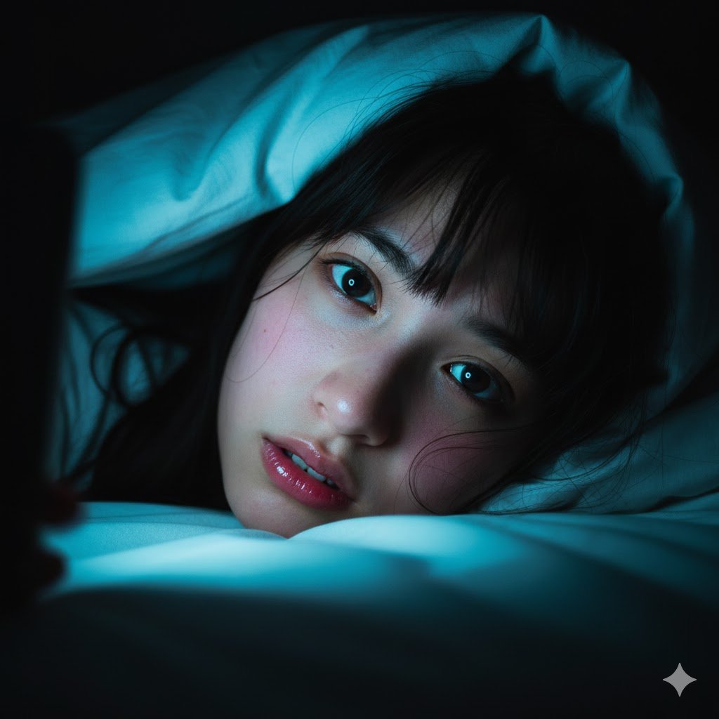 Nanobanan-Created Japanese Youthful Girl in Late-Night Screen Glow