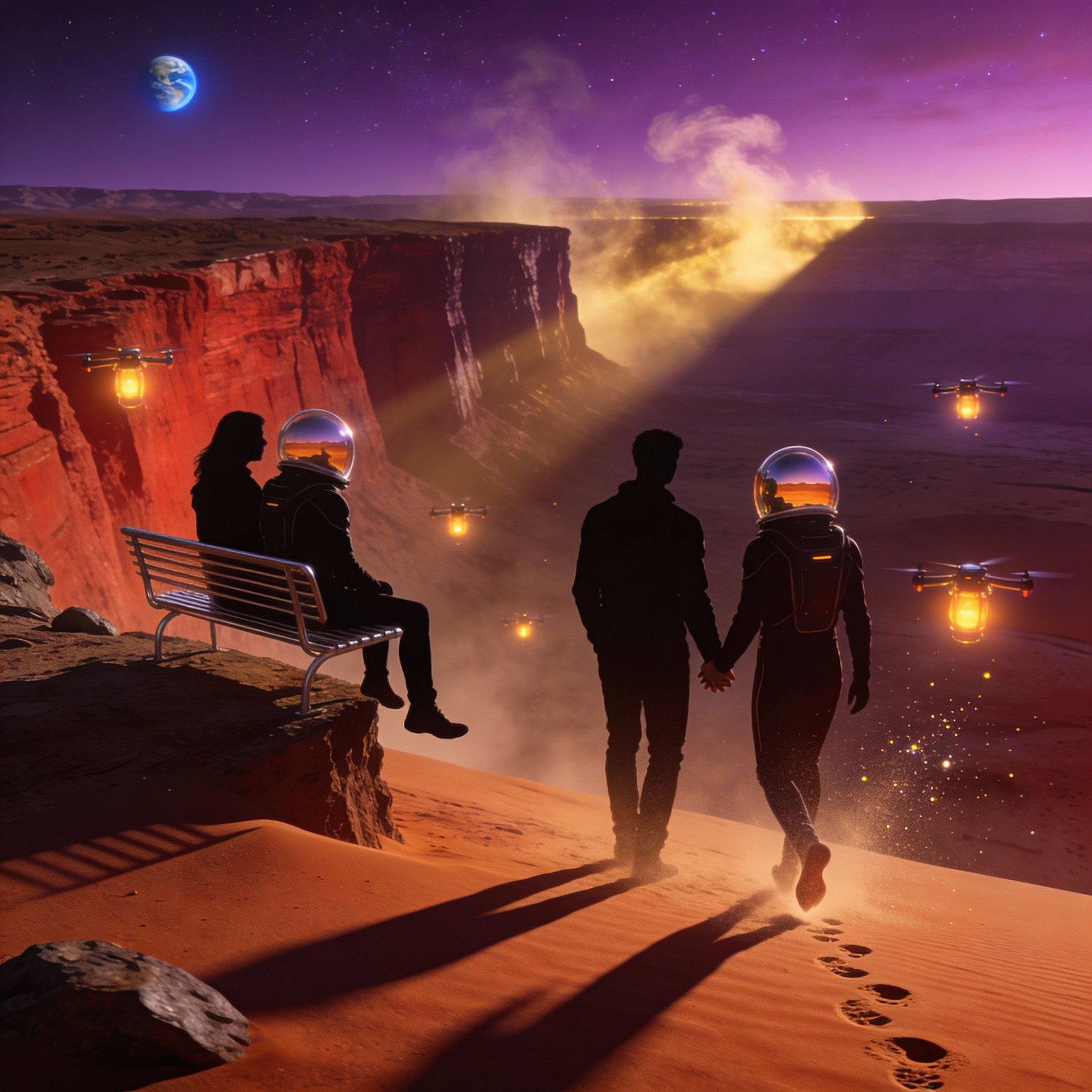 Mars Romance Scene