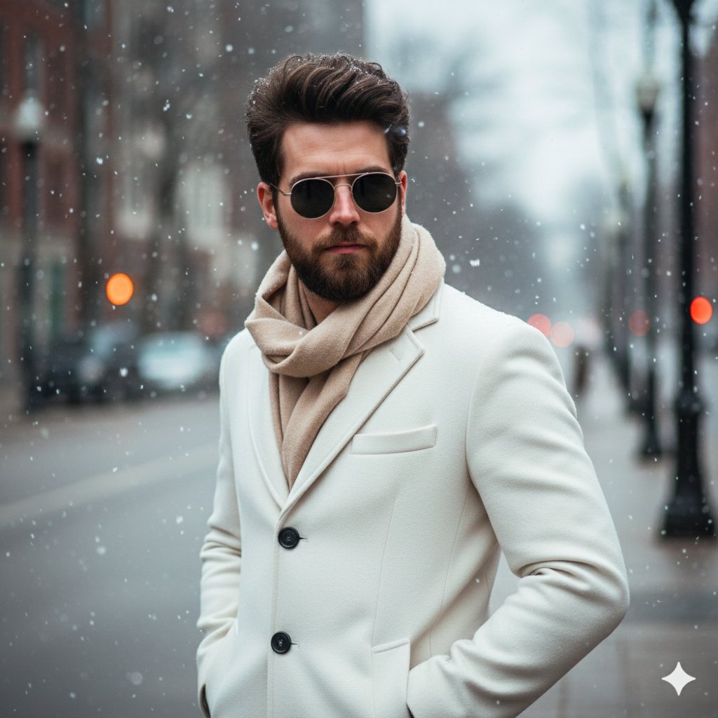 Winter Fashion Portrait