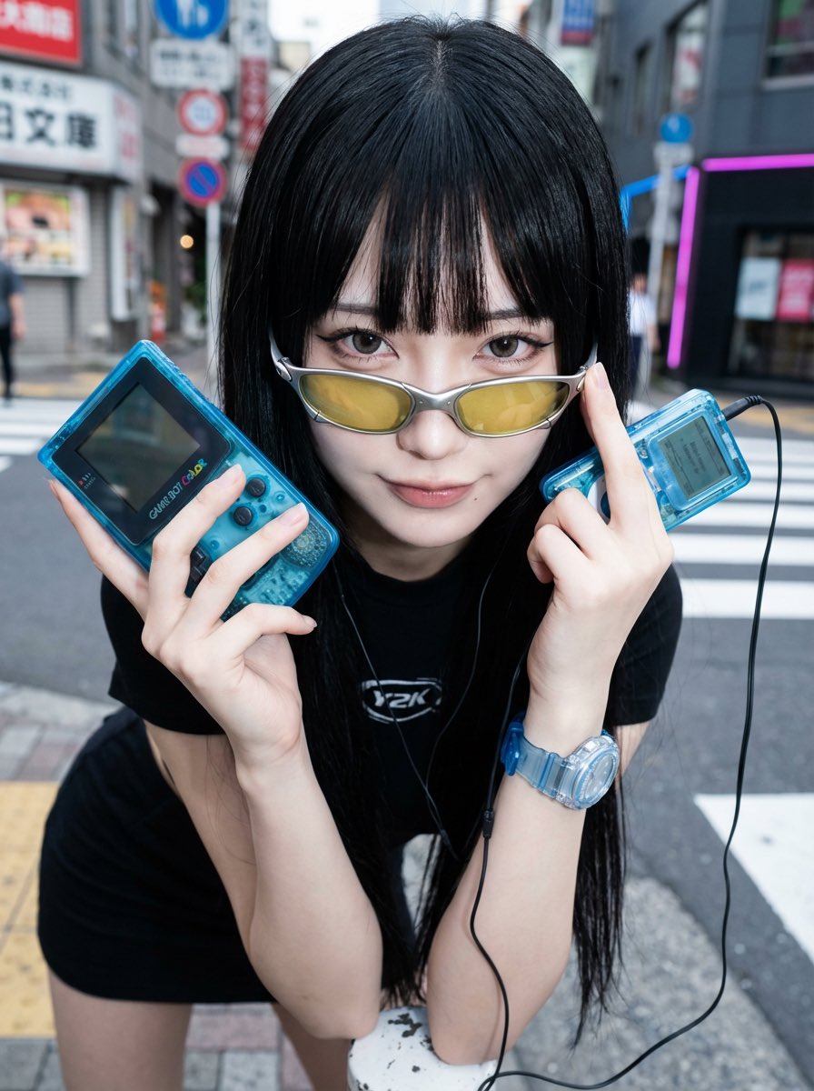 Y2K-Inspired Japanese Fashion Influencer