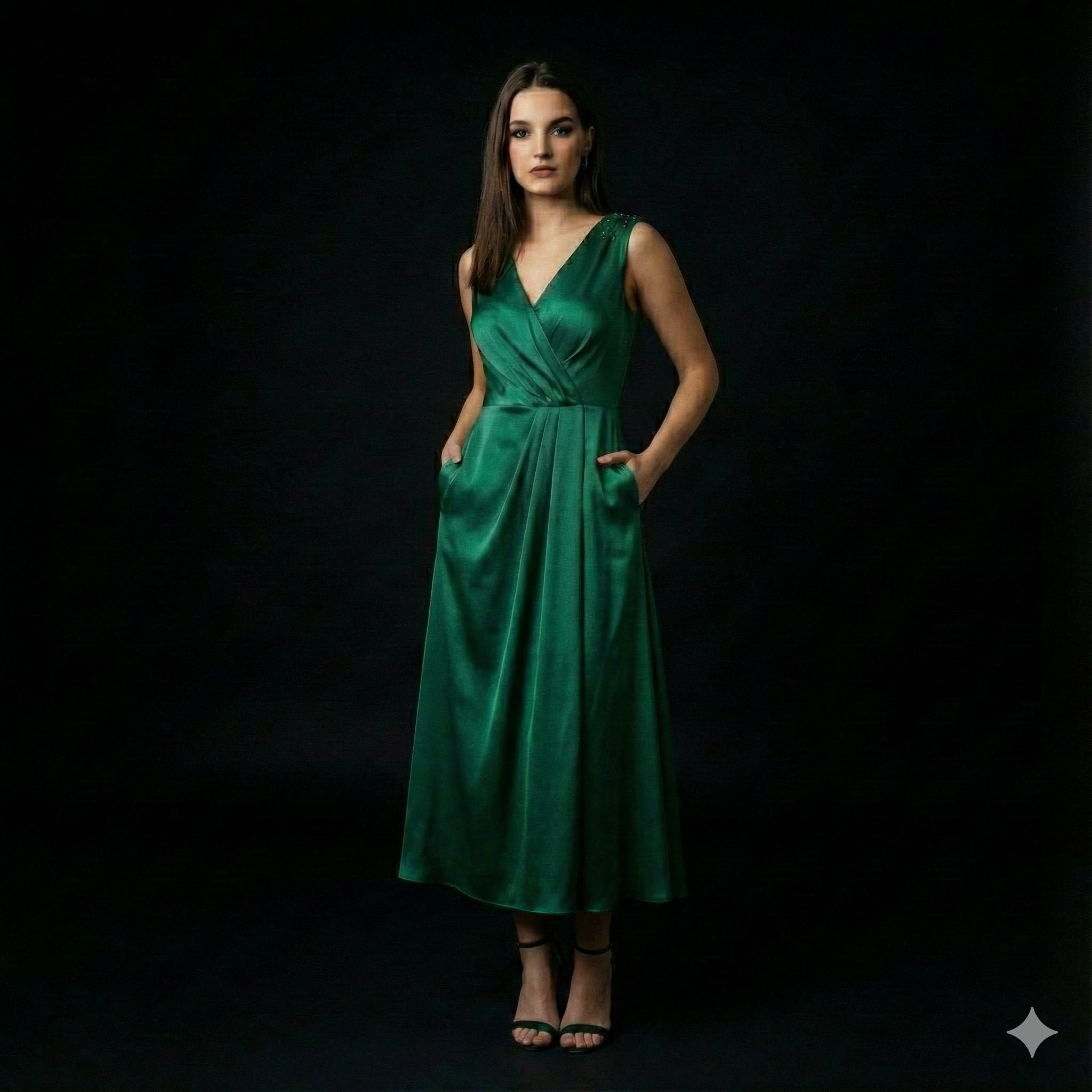 Professional Studio Photoshoot: Elegant Lady