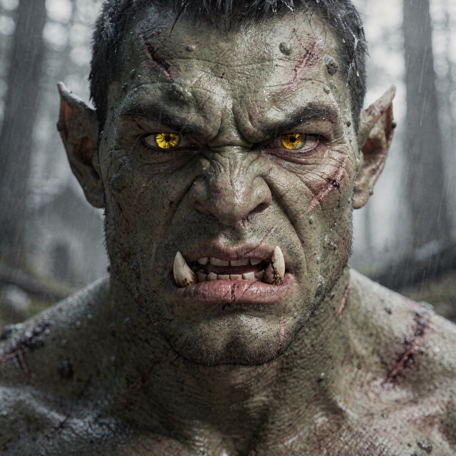 Hyper-real Orc Realism Test