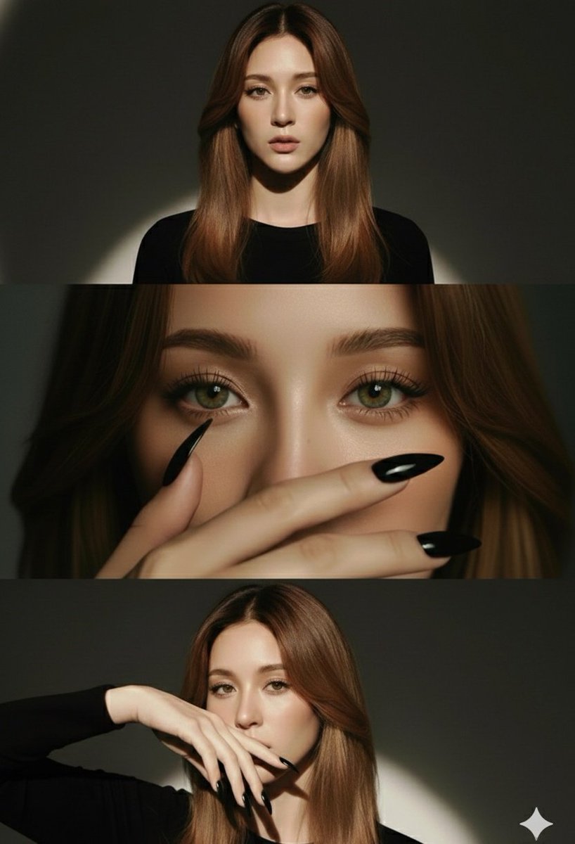 High-Fashion Editorial Studio Portrait