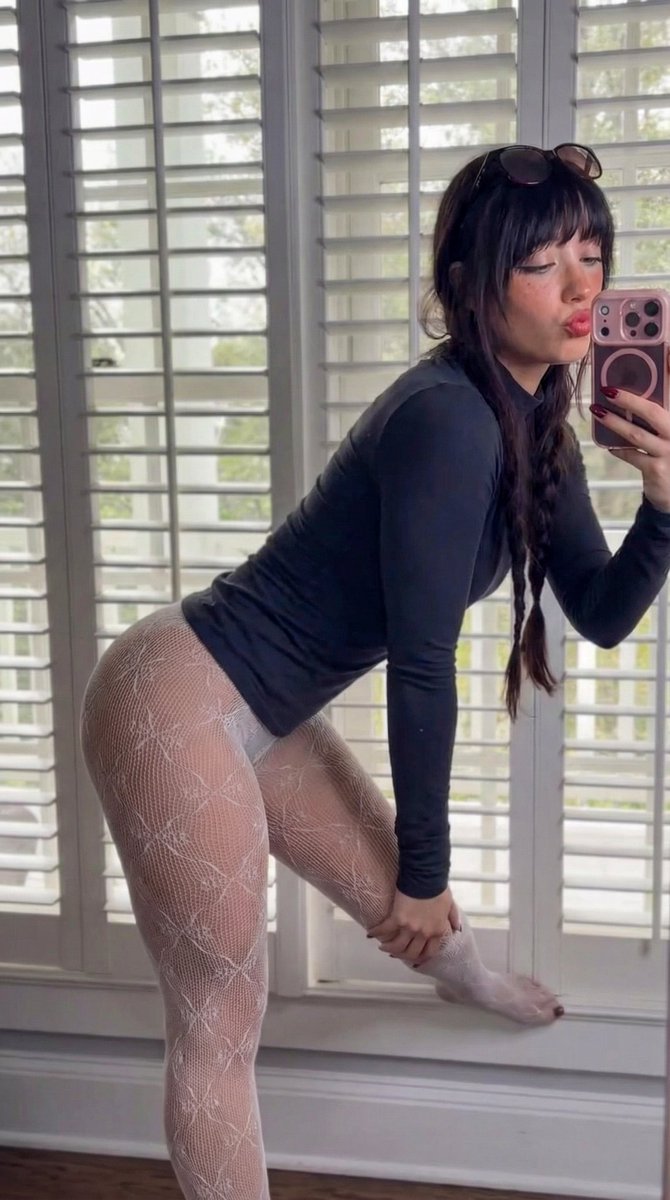Playful Young Woman Selfie