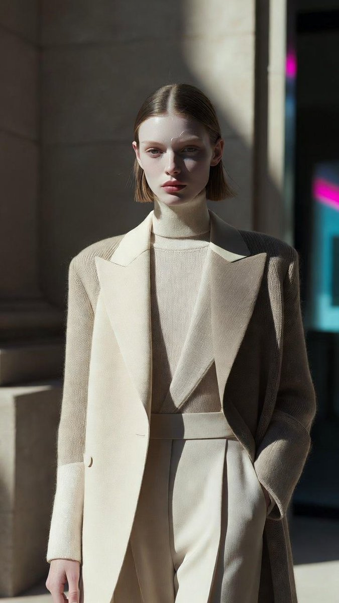 High-Fashion Quiet Luxury Portrait