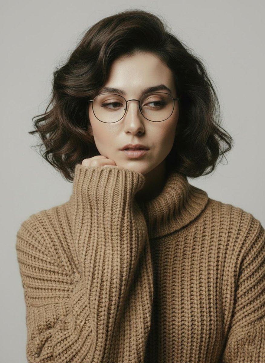 Minimalist Fashion Studio Portrait Series
