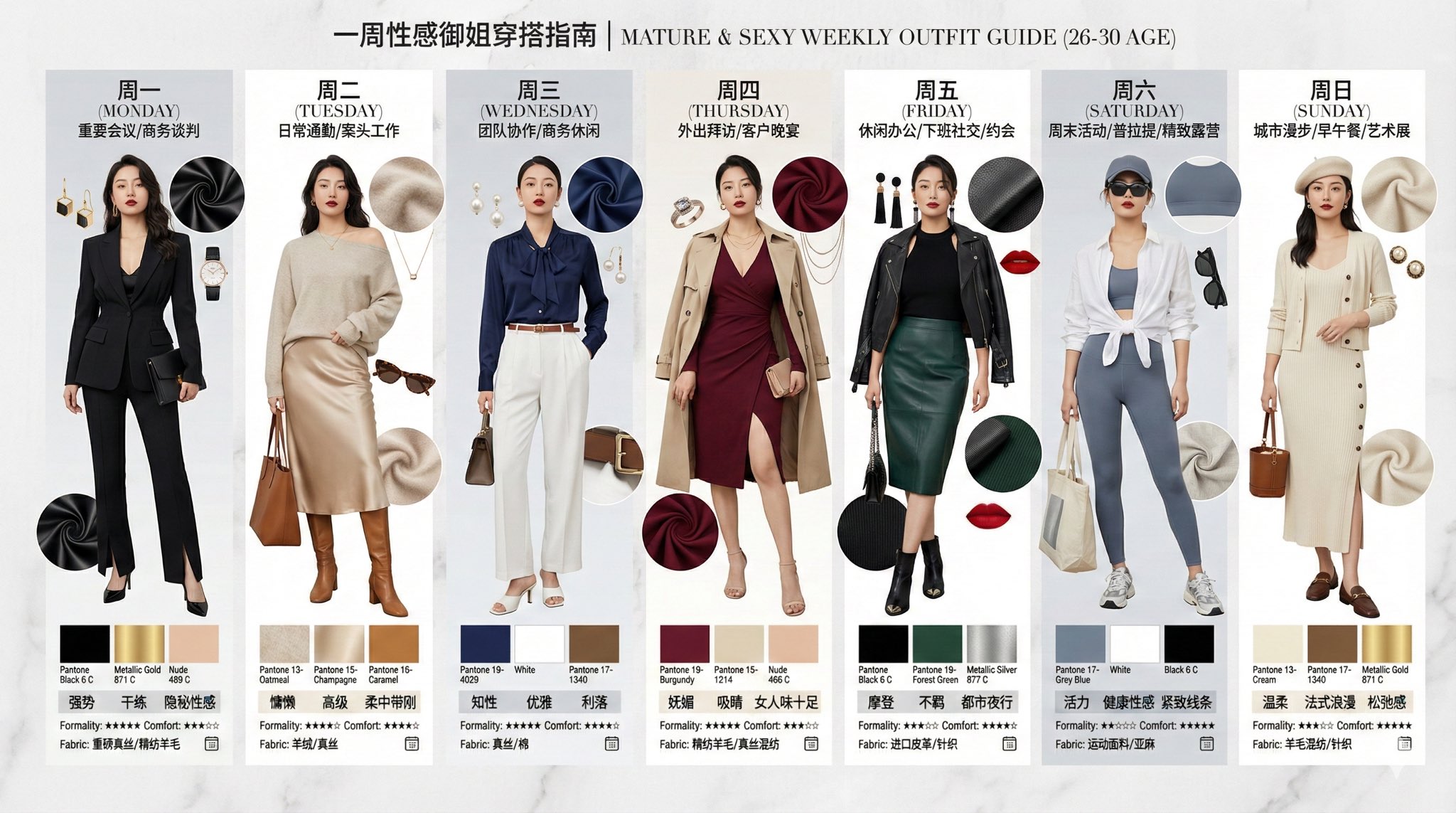 Urban Horse One Week Dressing Guide, Fashion, nanoBanana-Pro, 人物, 影视 reference image, image 7 of 7