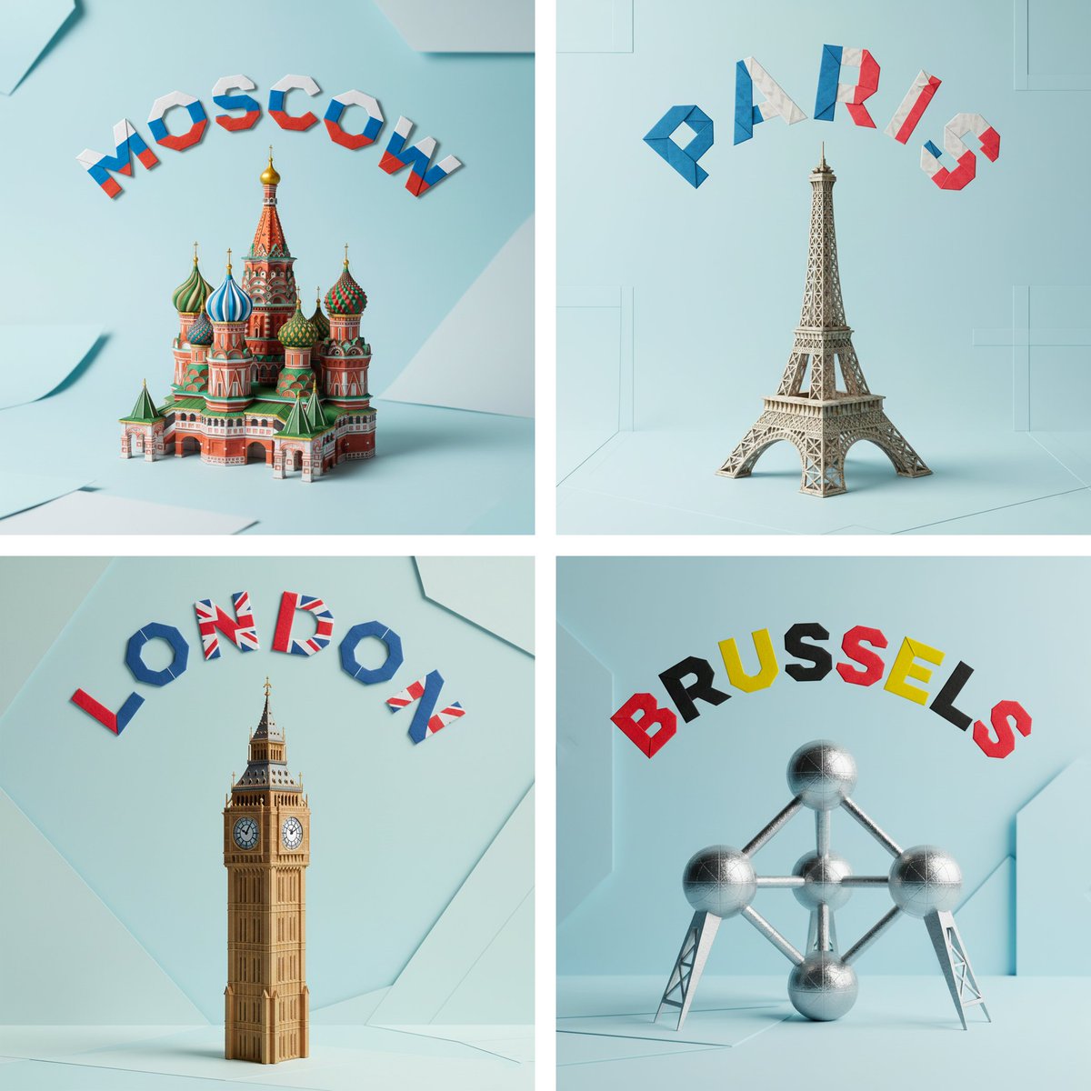 Reimagining Your City in Origami Style