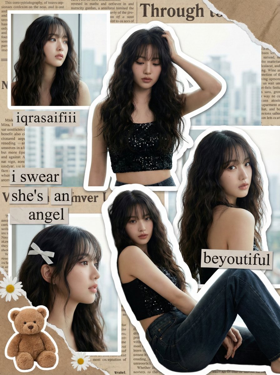 Digital Scrapbook: Y2K K-pop Idol Style