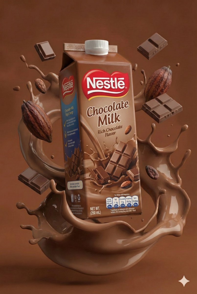 Chocolate Juice Packaging Design Analysis