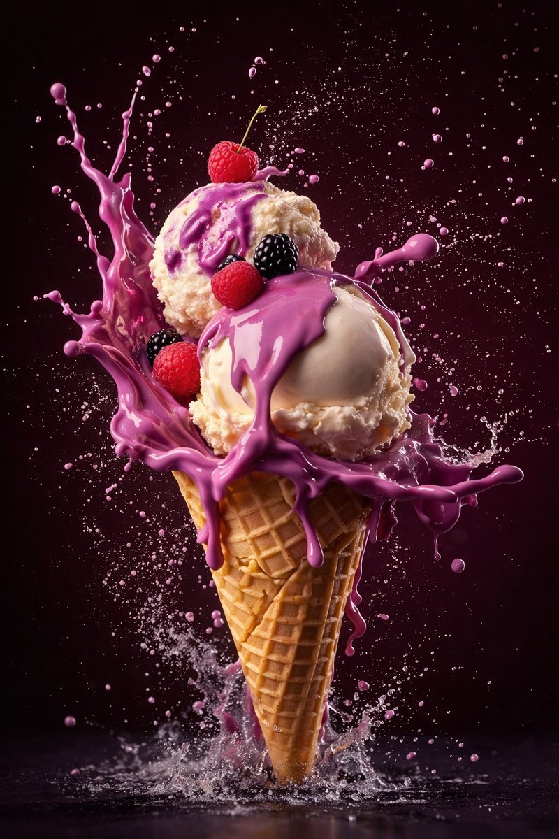 Hyperreal Food Photography at a Glance