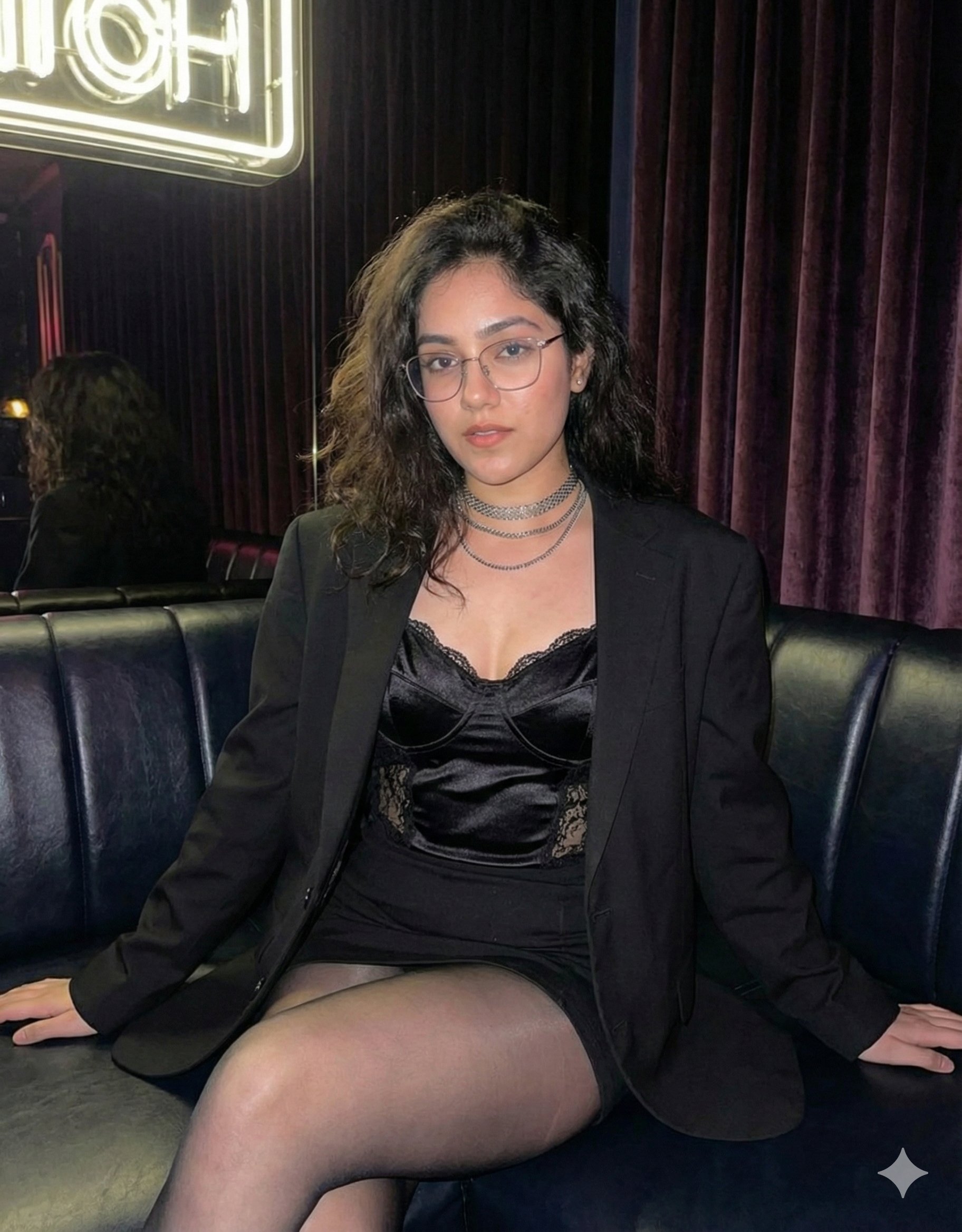 Fashion Portrait of a Woman from Reference Image