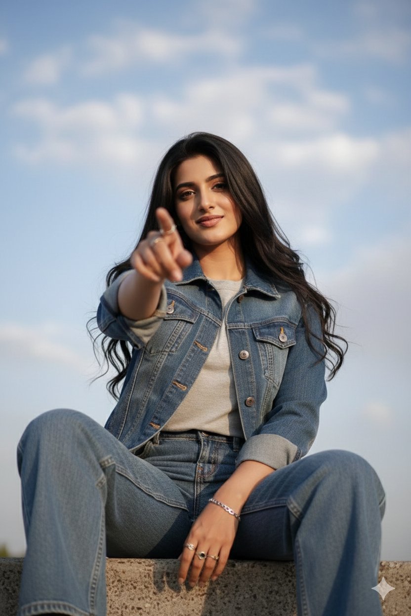 Gemini Nano Banana Pro - South Asian Woman Portrait