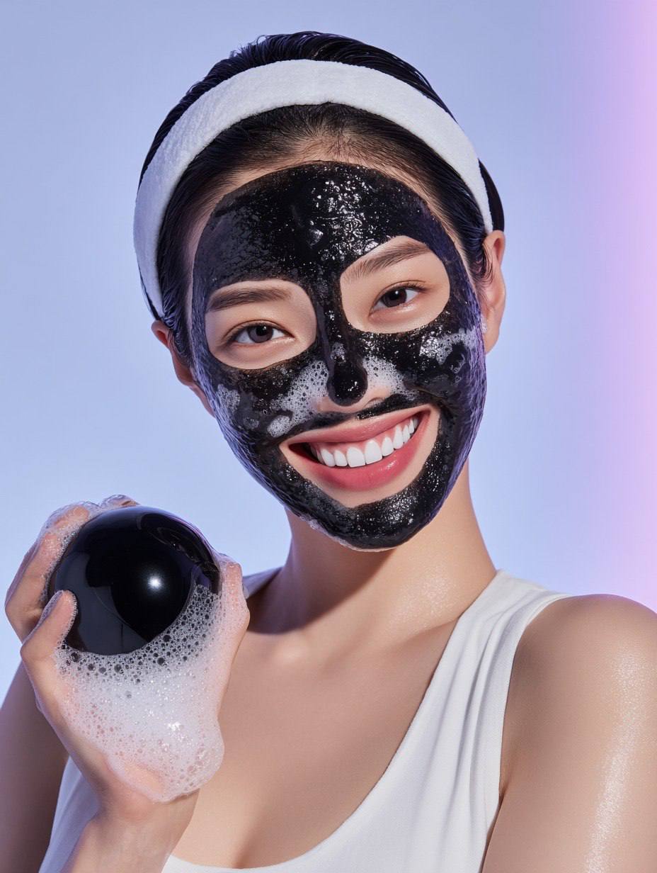 Nano Banana Pro Skincare Advertisement on Gemini App