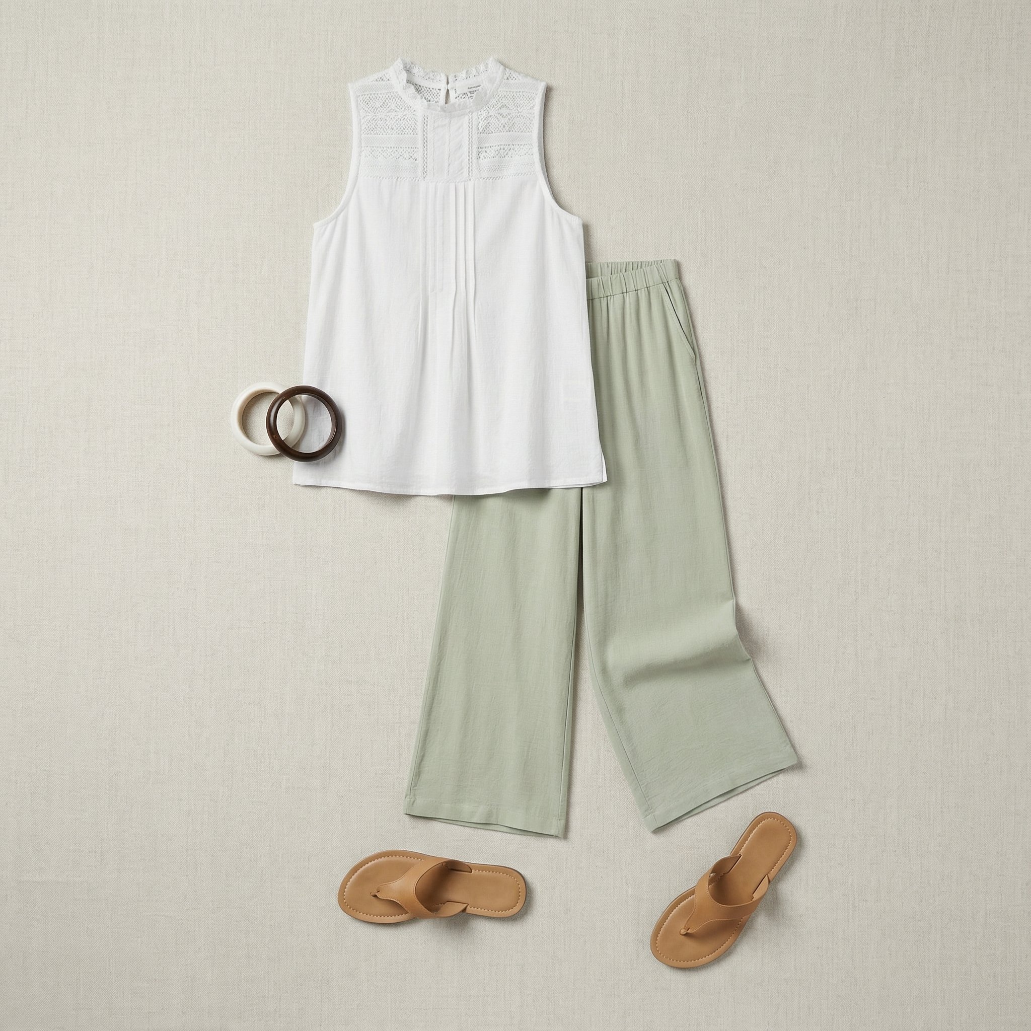Fashion Editorial Flat Lay