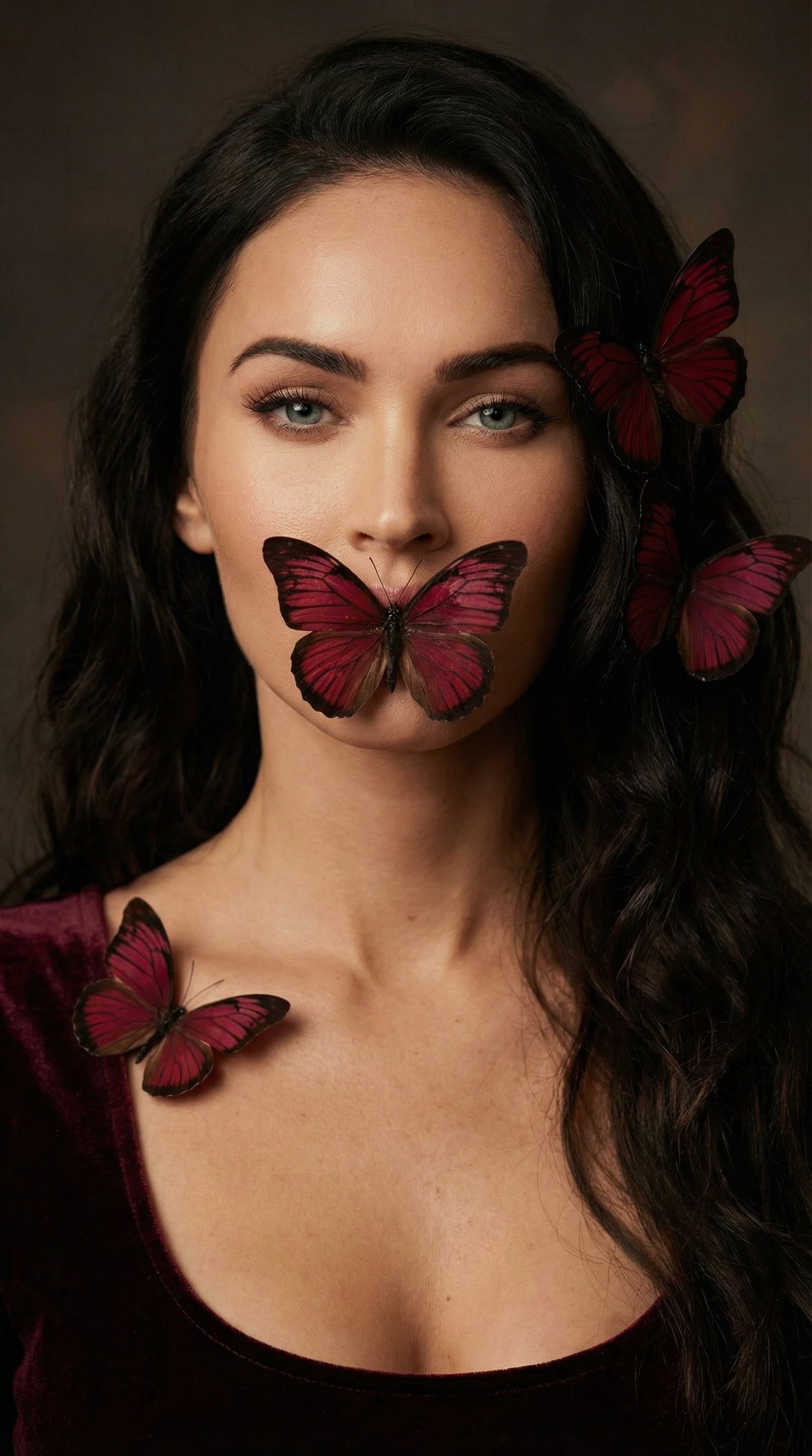 Ana de Armas, Sydney Sweeney, Megan Fox, Billie Eilish Studio Portrait, People, nanoBanana-Pro, Portrait, Photorealistic reference image, image 3 of 4