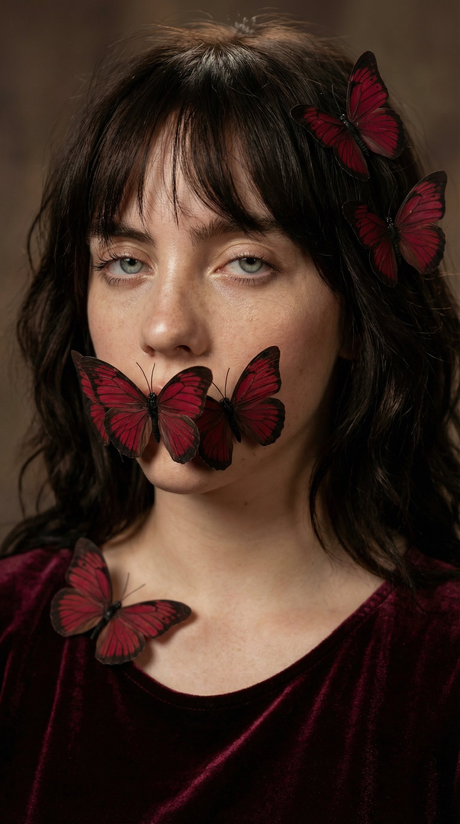 Ana de Armas, Sydney Sweeney, Megan Fox, Billie Eilish Studio Portrait, People, nanoBanana-Pro, Portrait, Photorealistic reference image, image 4 of 4