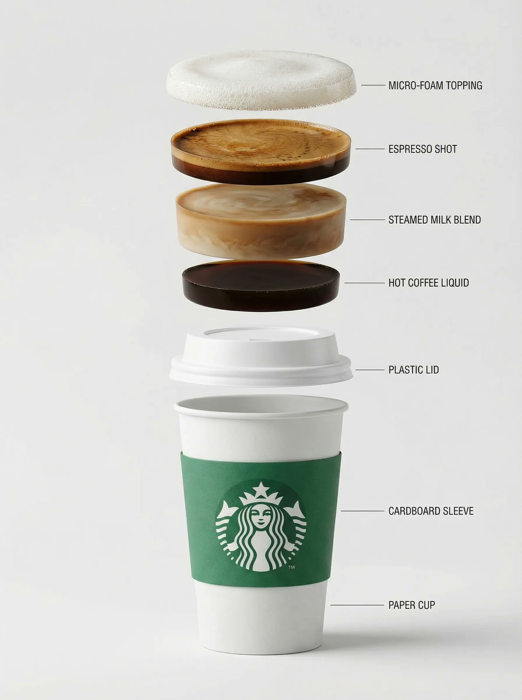 Starbucks Coffee Structure Animation