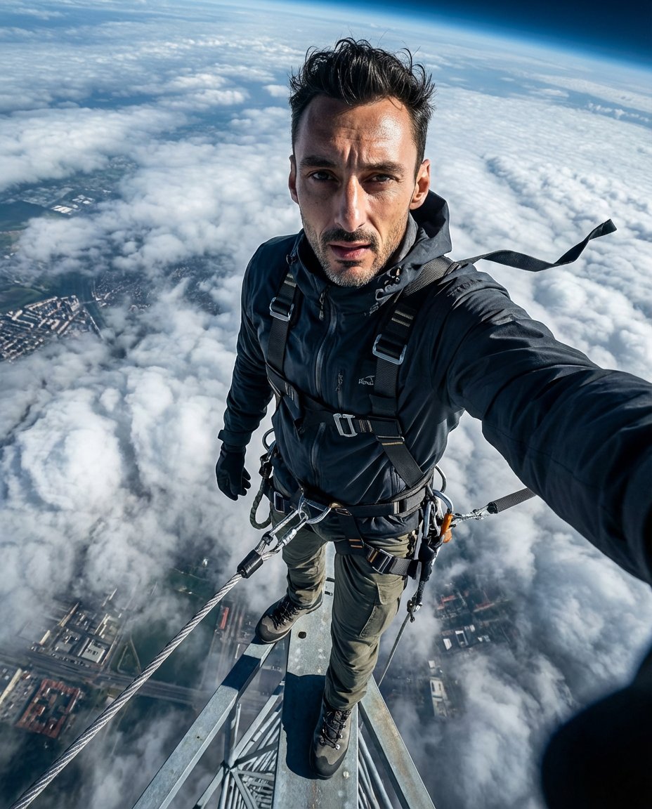 Extreme Selfie Mode with Banana Pro