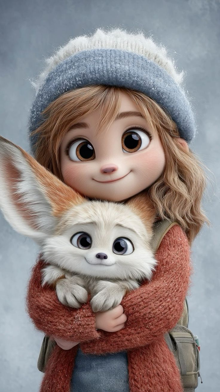 Heartwarming 3D Animated Illustration