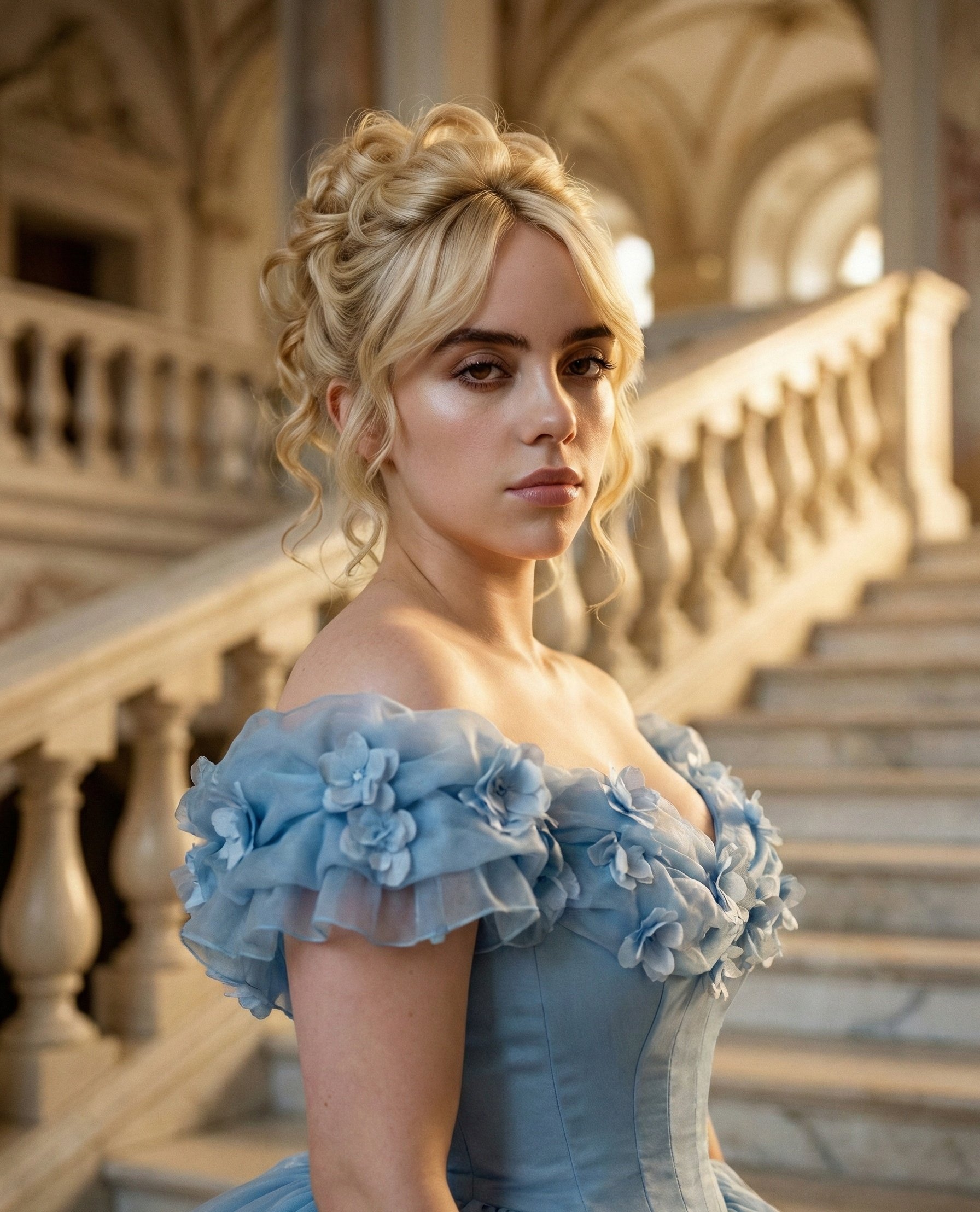 Cinematic Royal Portrait: Sydney Sweeney, Film, nanoBanana-Pro, Elegant Pose, Ethereal Atmosphere reference image, image 2 of 2