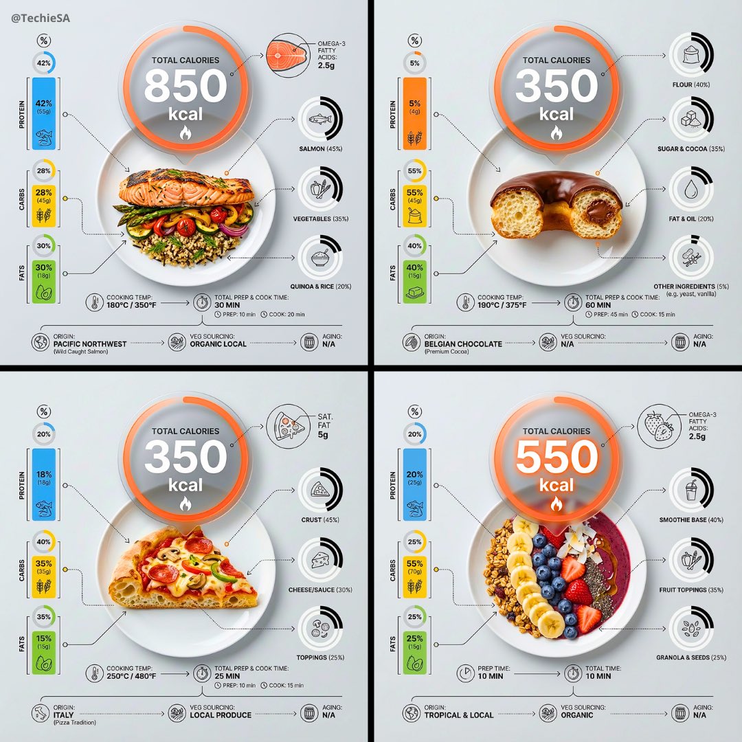Nano Banana Pro Food Infographic
