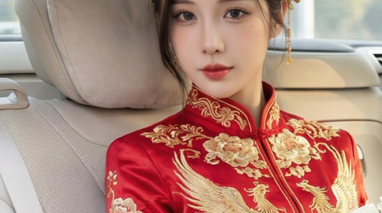 Traditional Chinese Wedding Beauty