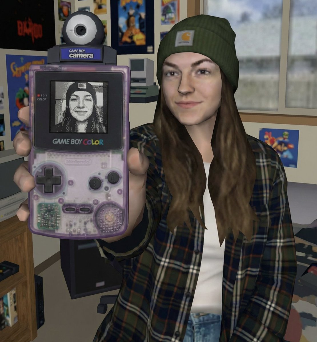 Early 2000s Video Game Render