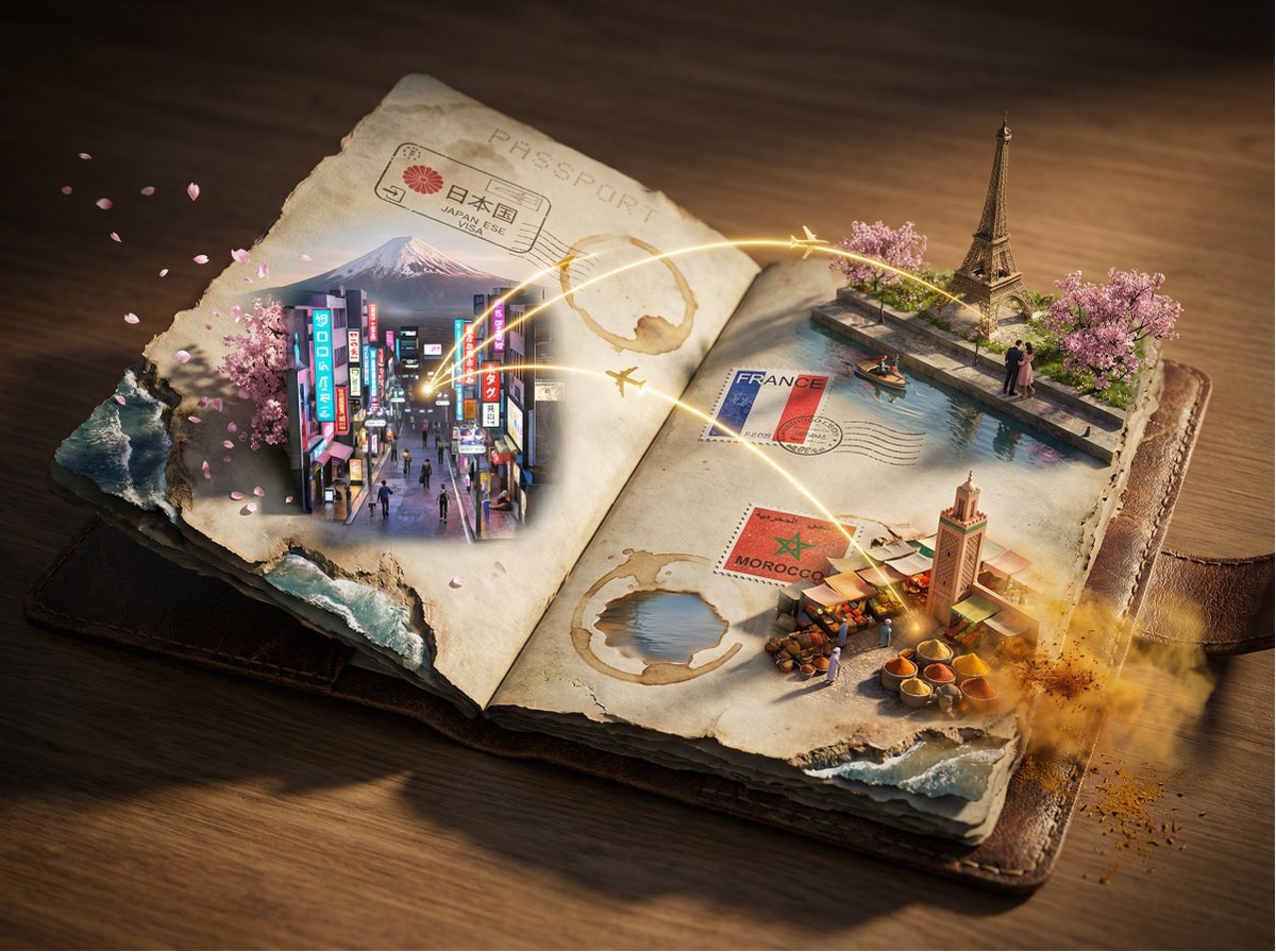 The Wondrous Journey Within a Passport