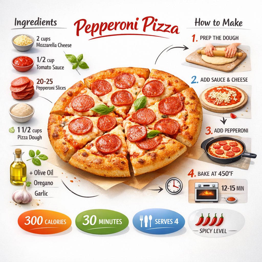 Modern Recipe Infographic, Food, nanoBanana-Pro, Soft Lighting, Editorial Style reference image, image 2 of 2