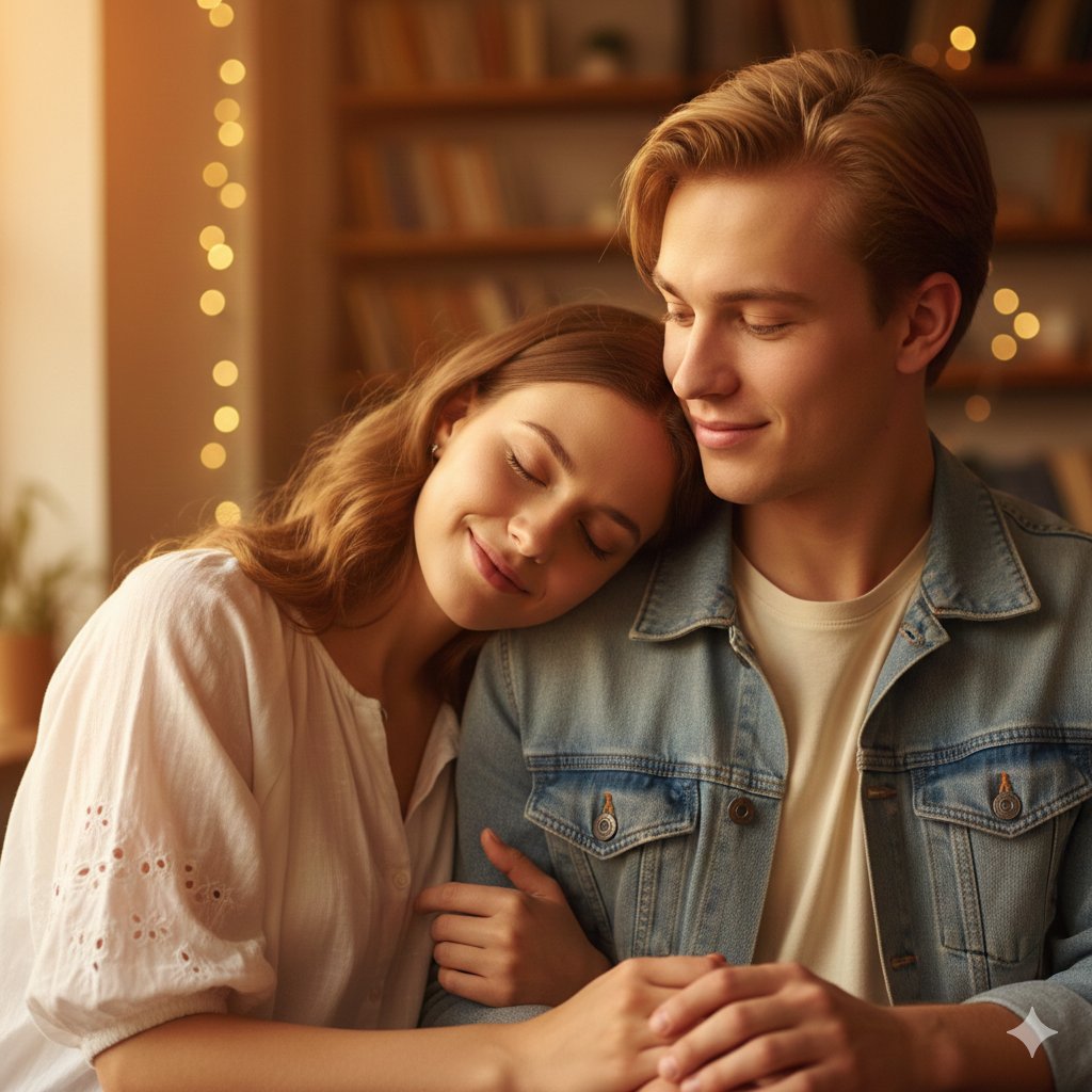 Gemini Nano banana Pro - Warm and Intimate Romantic Moment