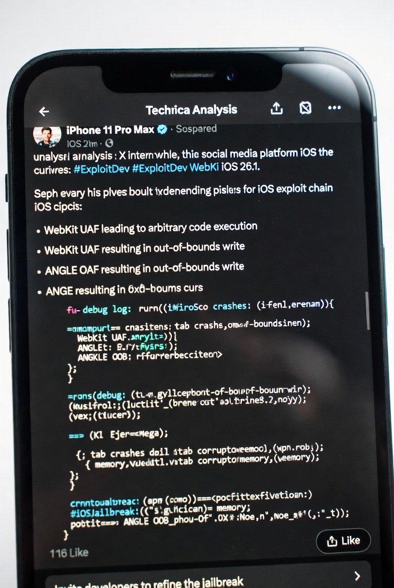 iOS Exploit Chain PoC Alert