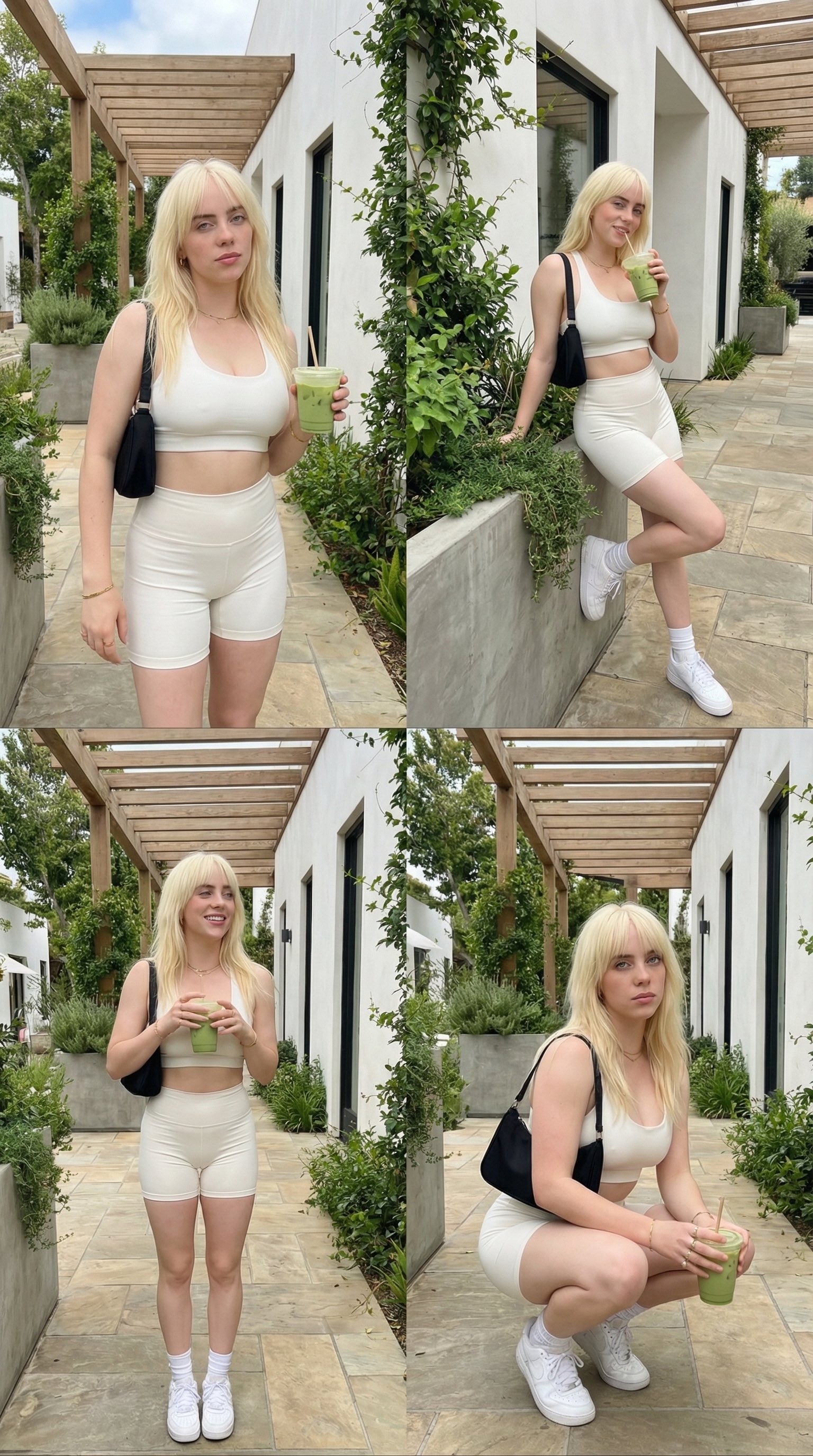 Billie Eilish Lifestyle Fashion Photography Set
