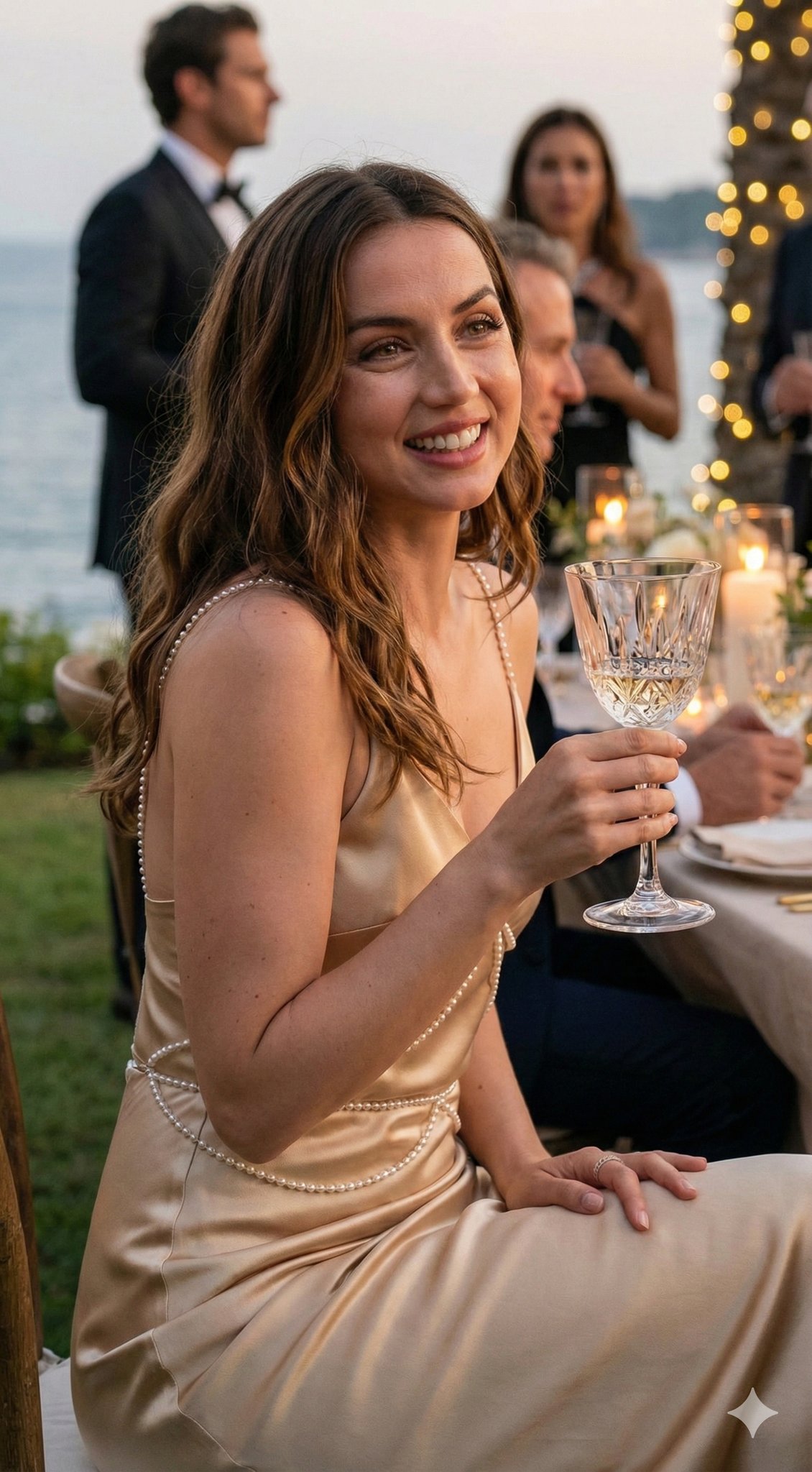 Ana de Armas Outdoor Evening Event Photo