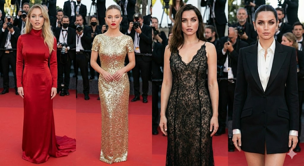Sydney Sweeney and Ana de Armas Red Carpet Photos