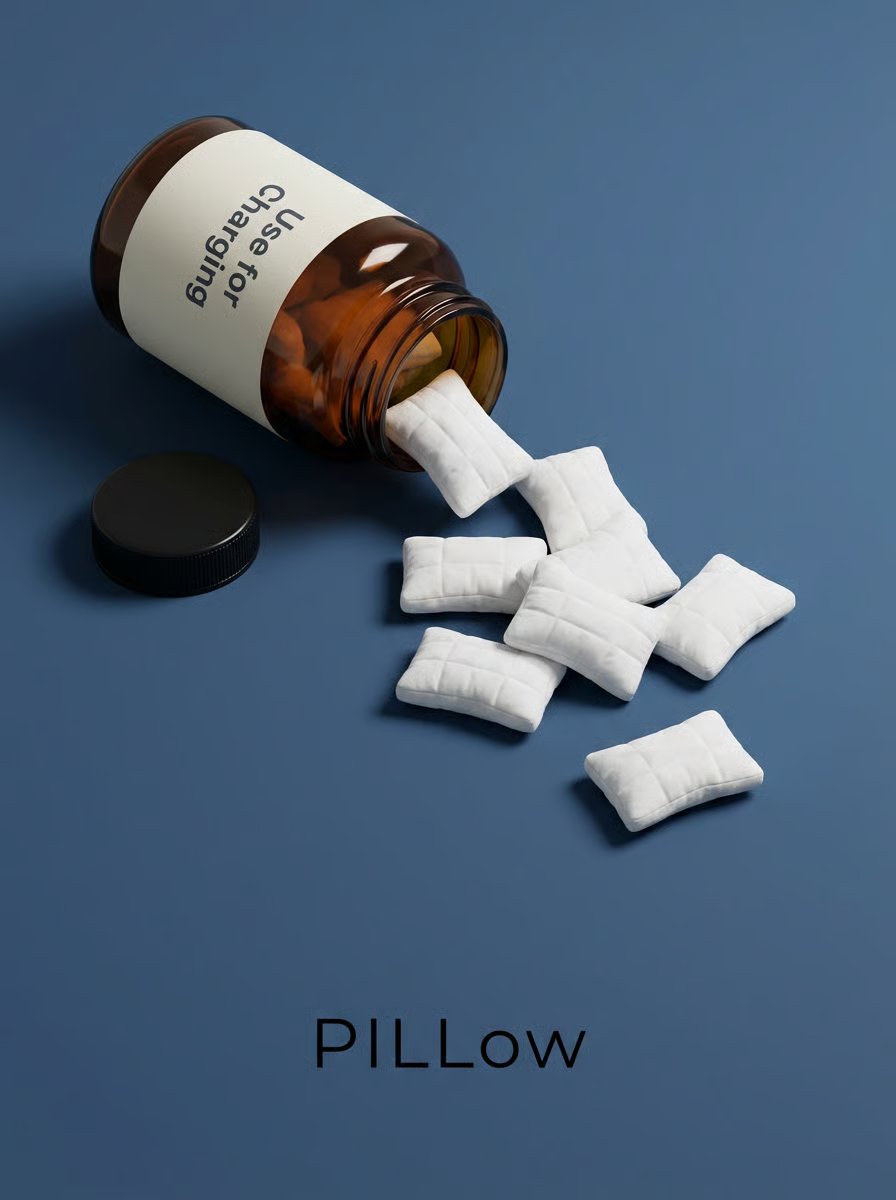 PILLow Sleeping Pill Advertisement