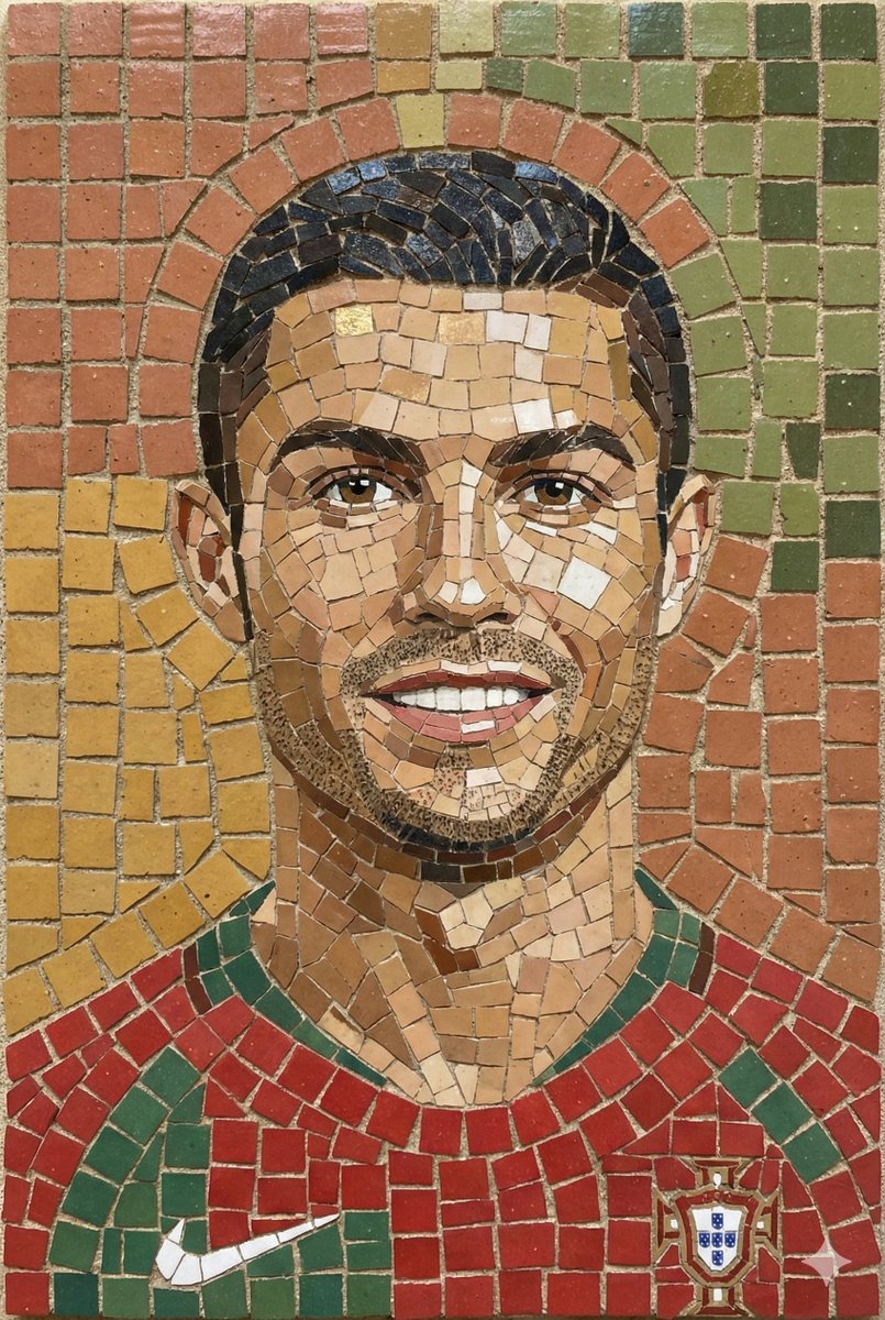 Handcrafted Mosaic Ceramic Tile Art