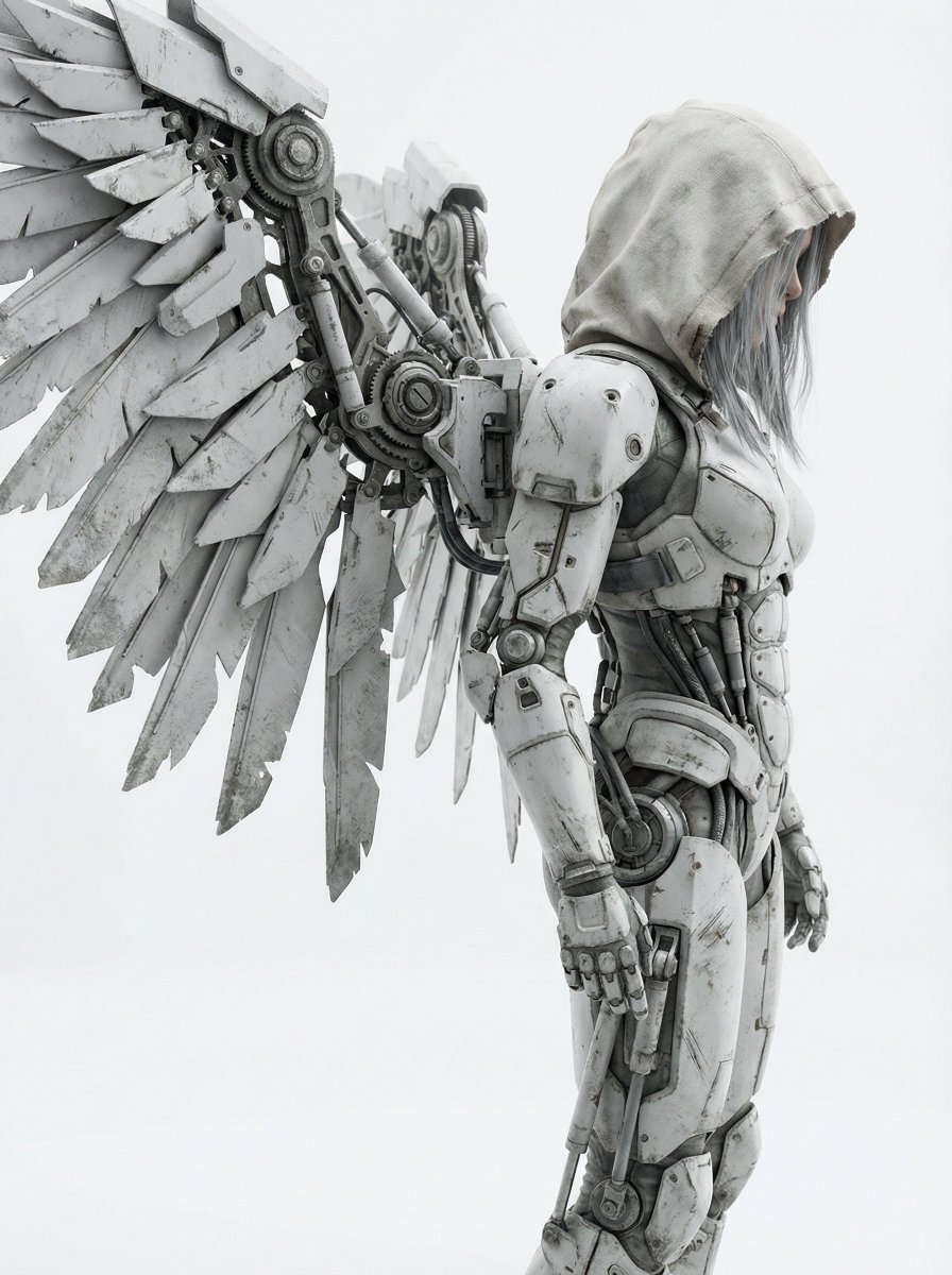 Mechanical Angel Concept Art