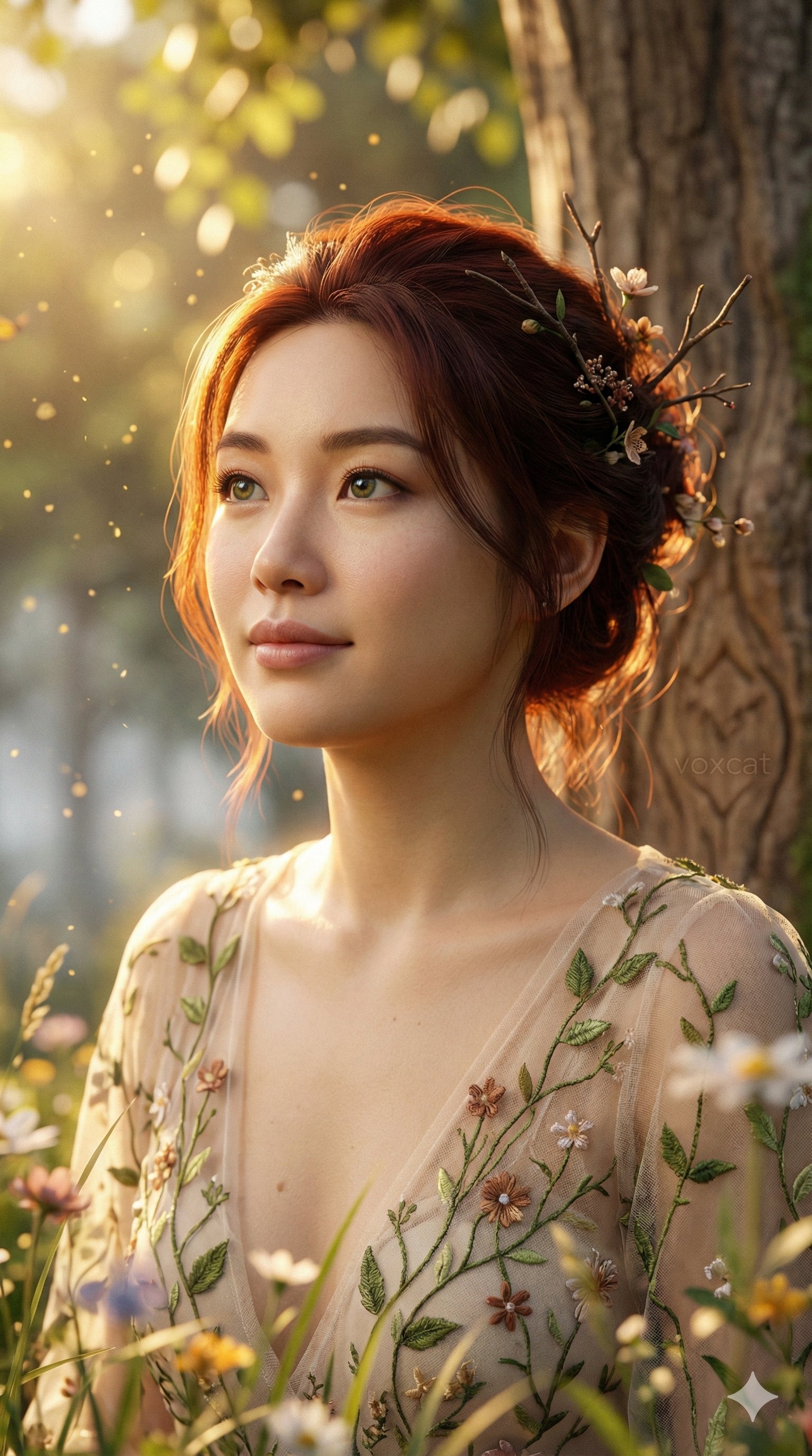 Warm-toned Fantasy Portrait Analysis