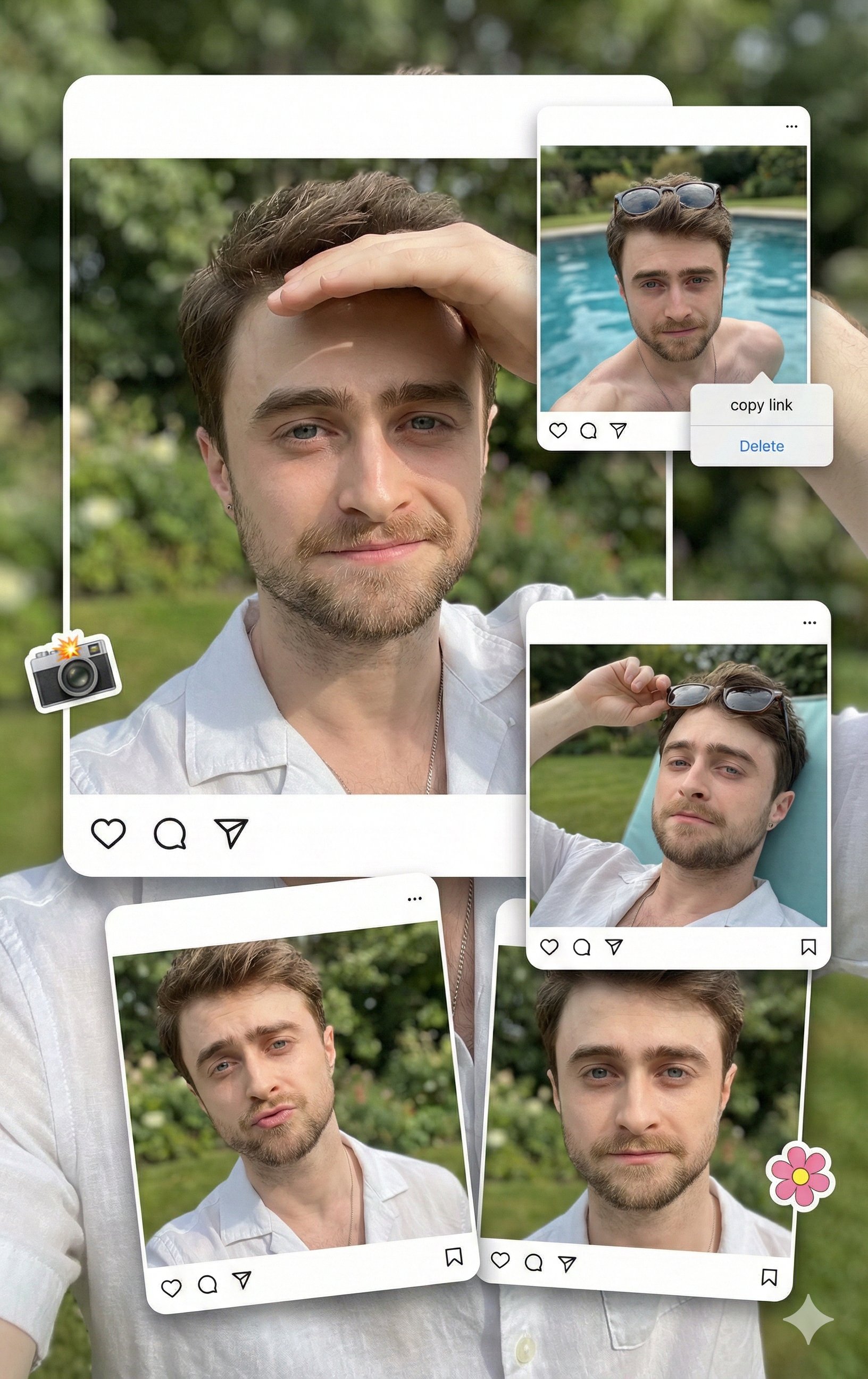 Modern Instagram Style Portrait Collage
