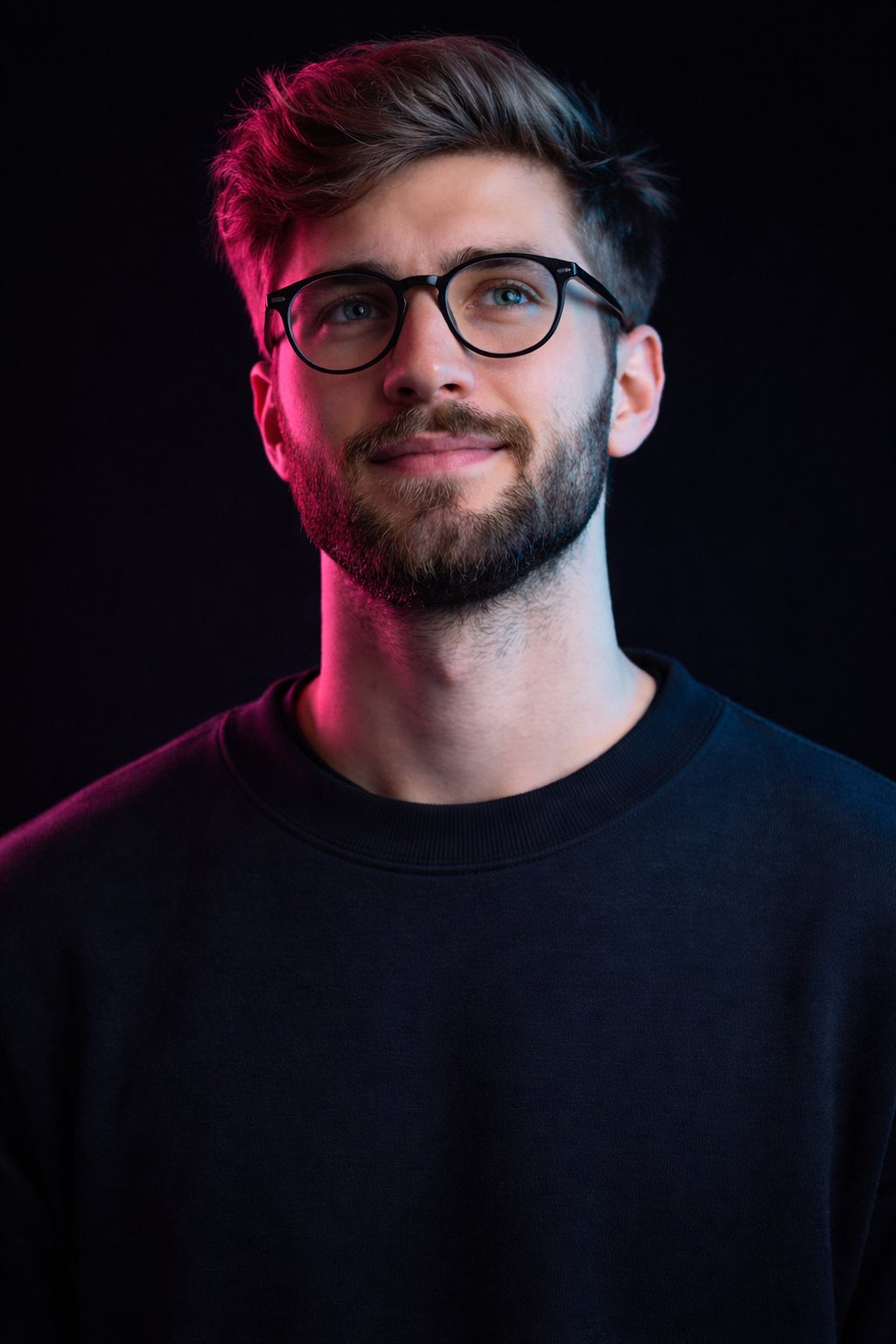 Ultra-Realistic Studio Portrait of a Young Man
