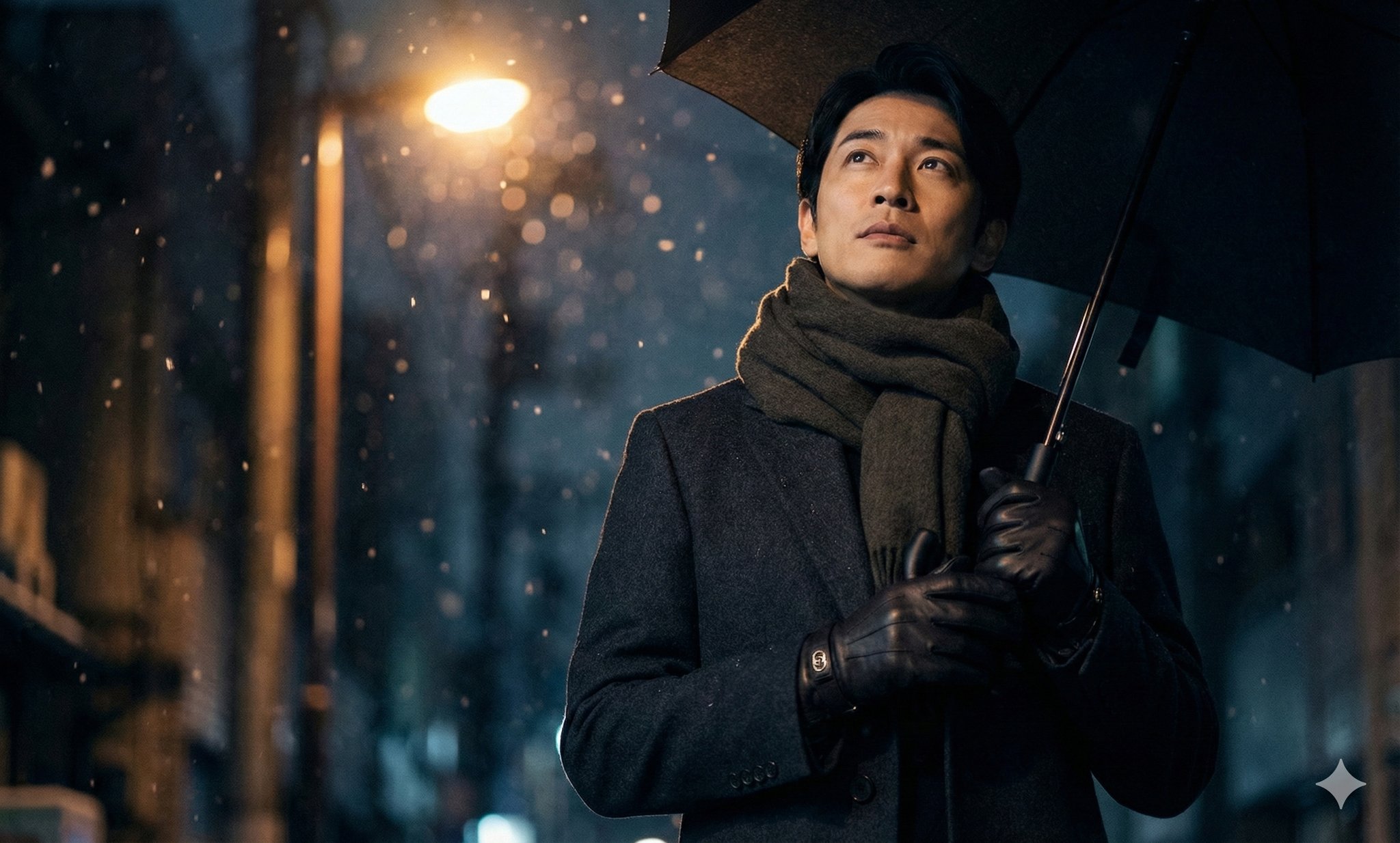 Midnight Snow Story, People, nanoBanana-Pro, Portrait, Fashion reference image, image 3 of 3